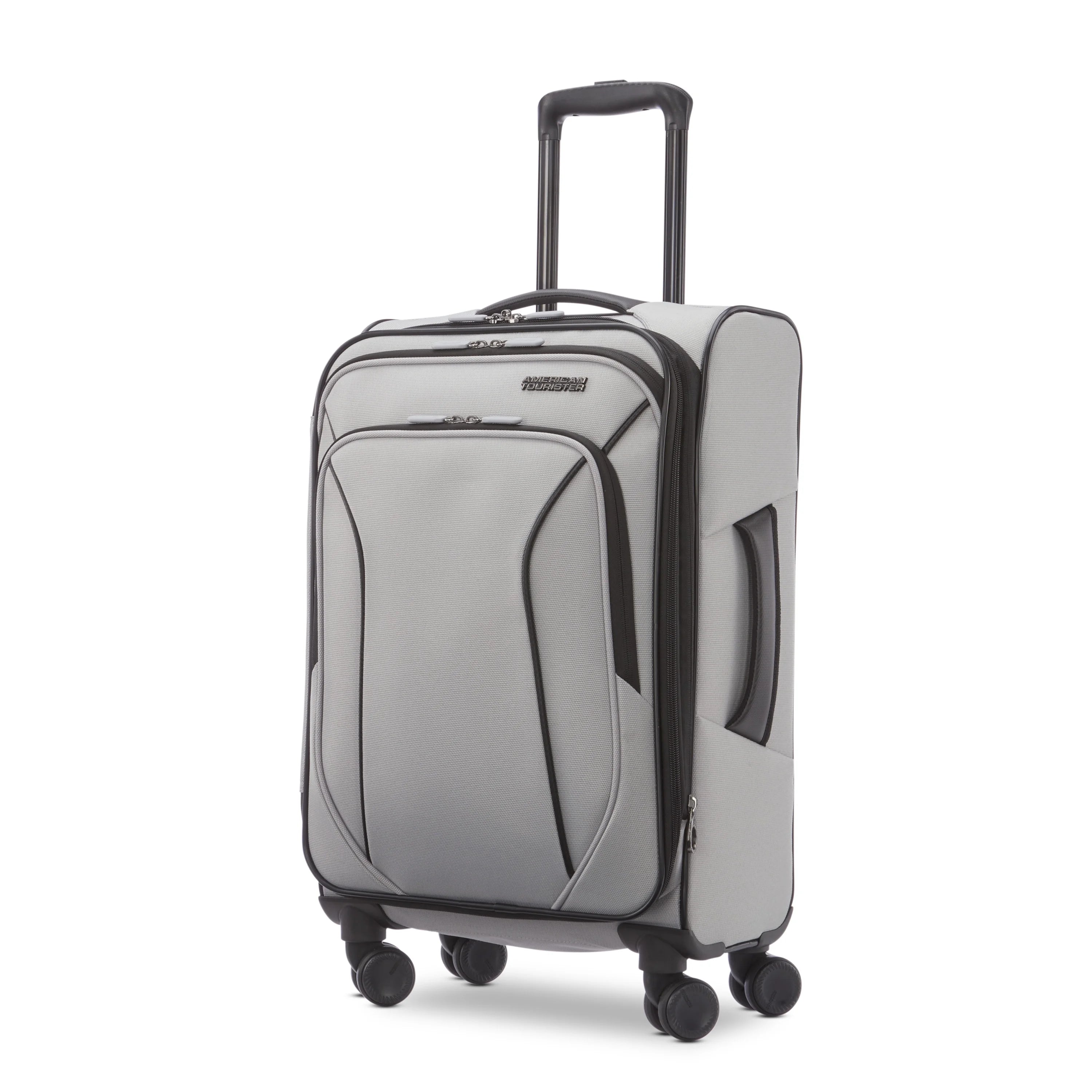 American Tourister X - Lite 3 - Piece Luggage Set with Spinner Wheels - Light Grey