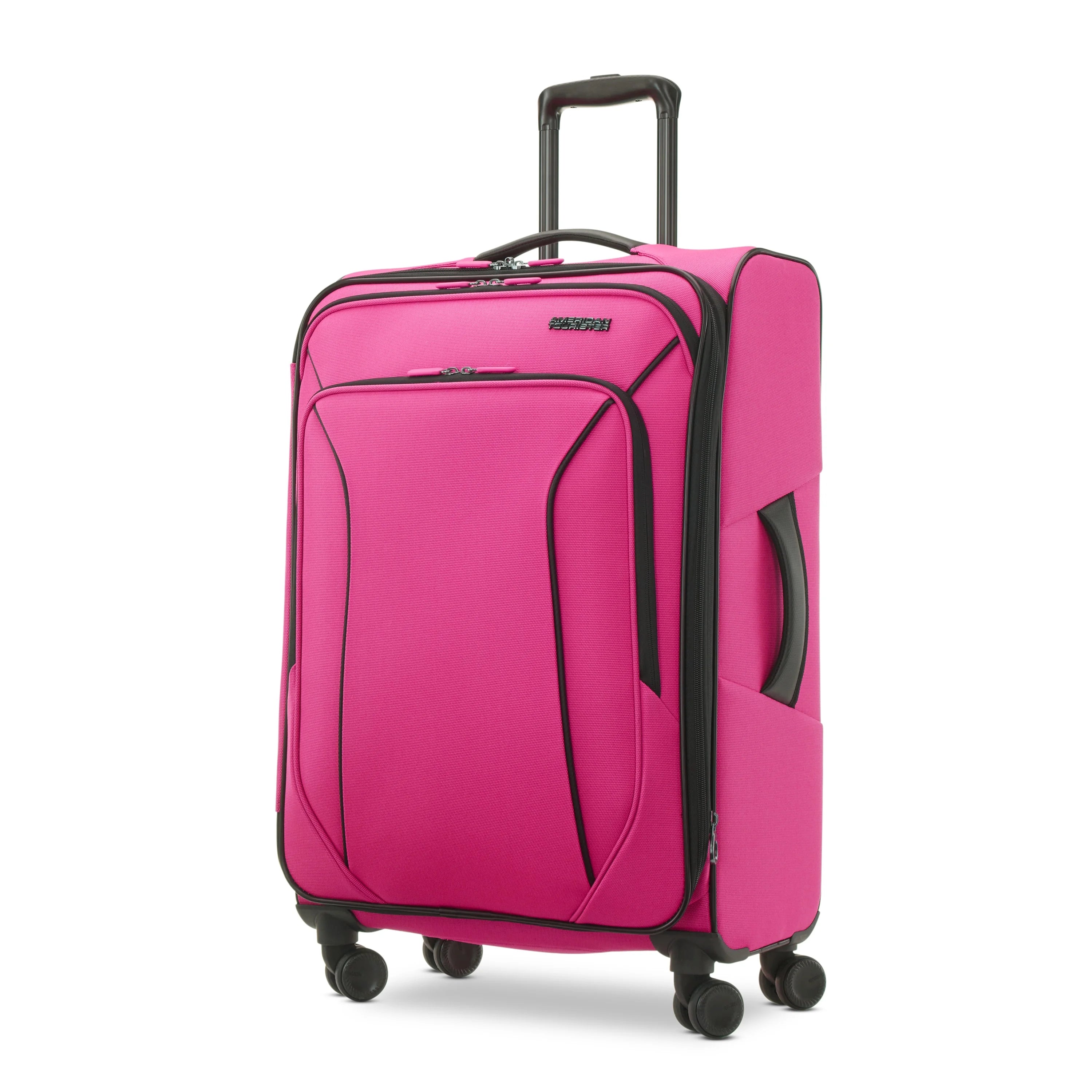 American Tourister X - Lite 3 - Piece Luggage Set with Spinner Wheels - Light Grey