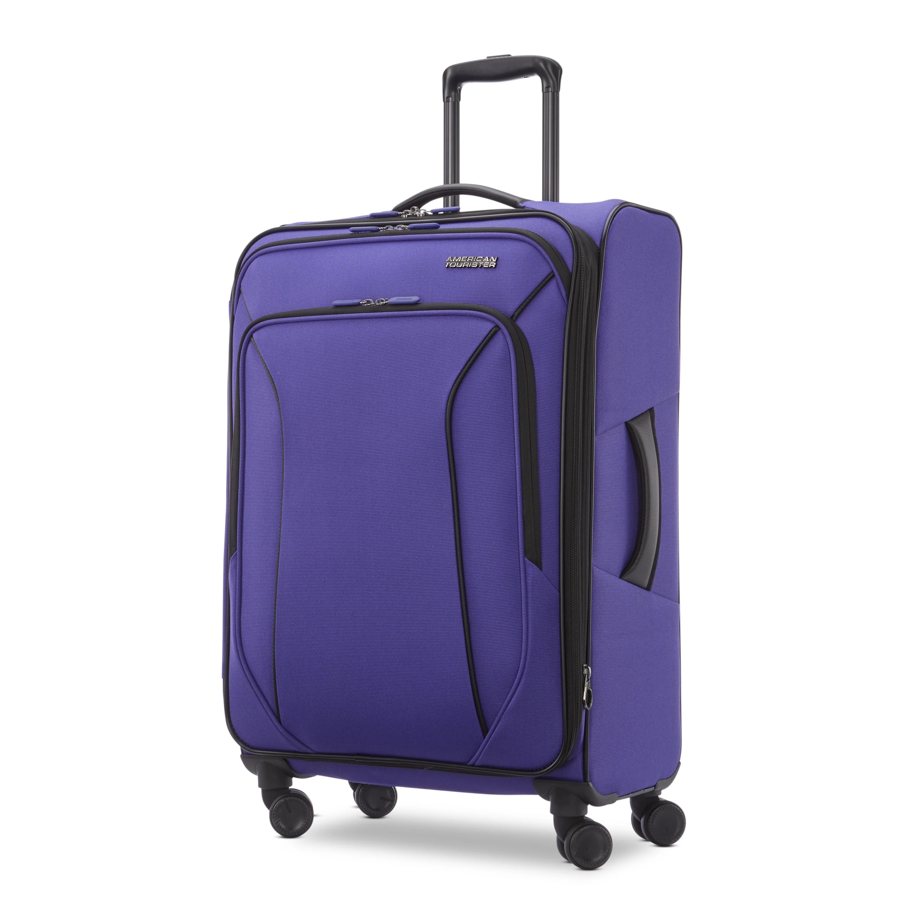 American Tourister X - Lite 3 - Piece Luggage Set with Spinner Wheels - Light Grey