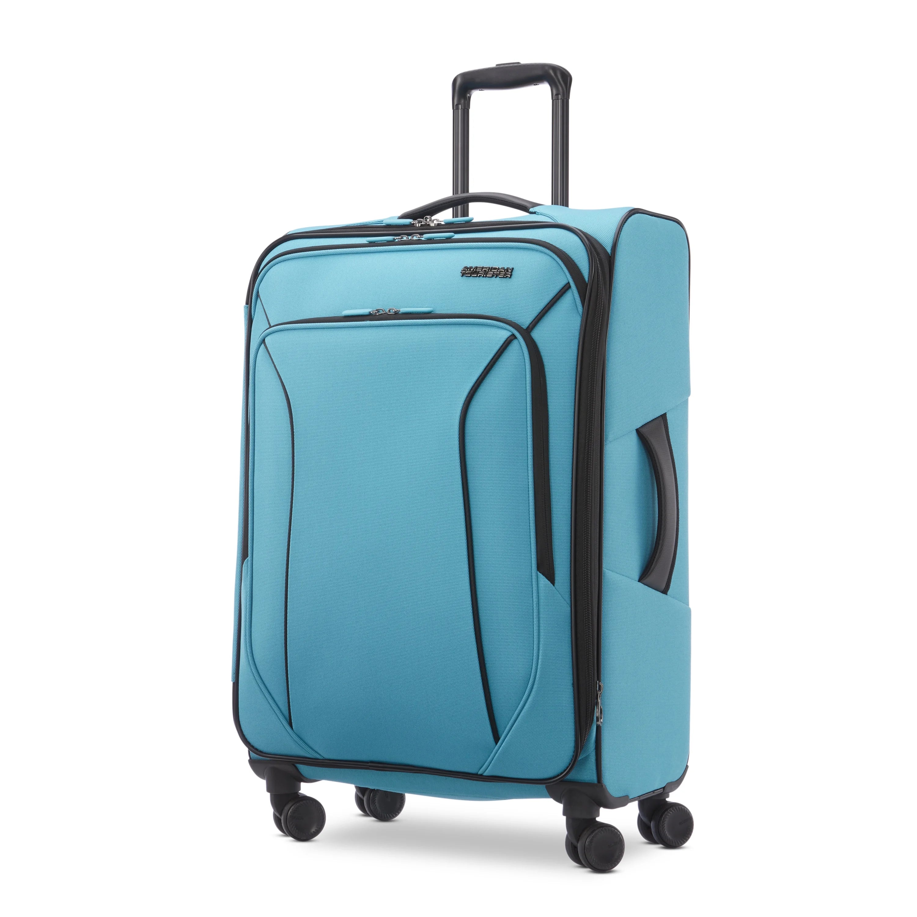 American Tourister X - Lite 3 - Piece Luggage Set with Spinner Wheels - Light Grey
